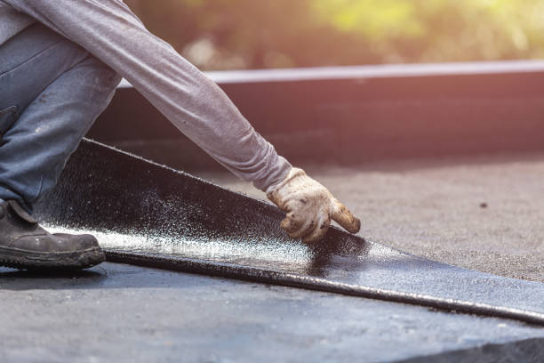 Professional Crawl Space Encapsulation technician working in North Collins, NY